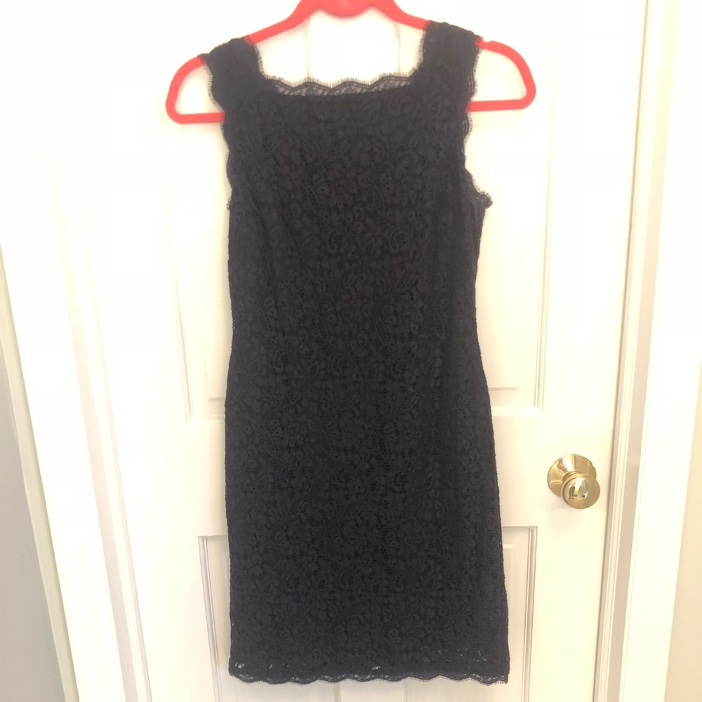 Adrianna Papell Navy lace Dress